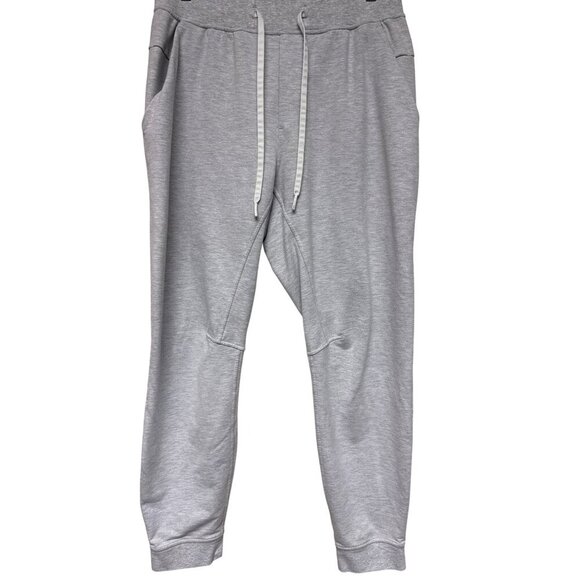 Lululemon Men's Sweatpants City Sweat Jogger Heathered Grey Athleisure Large - Picture 1 of 9